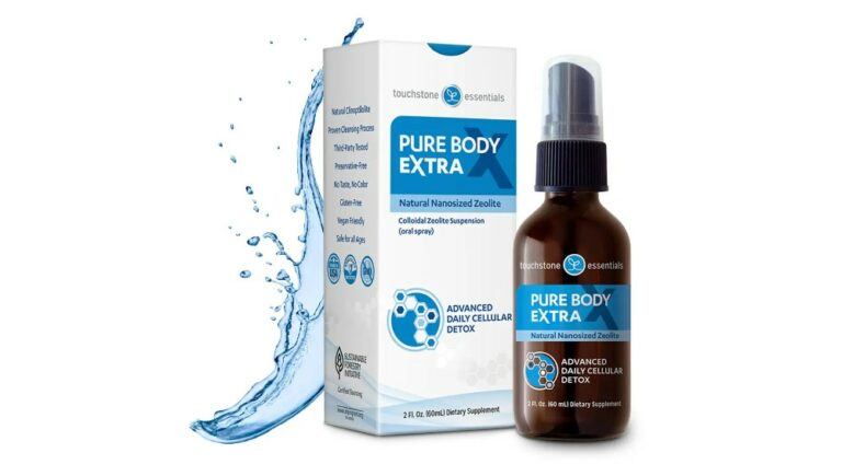 Pure Body Extra by Touchstone Essentials is a nano-sized liquid zeolite to detox your body at cellular level.